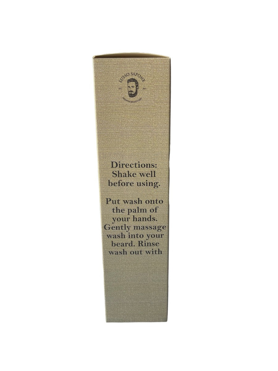 
                  
                    Lusso Sapone's 8 oz Beard Wash
                  
                