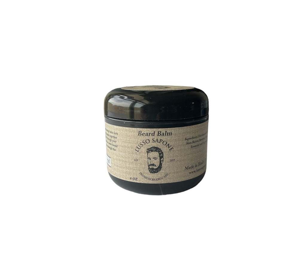 
                  
                    Lusso Sapone’s 4 ounce Beard Balm Original Blend
                  
                