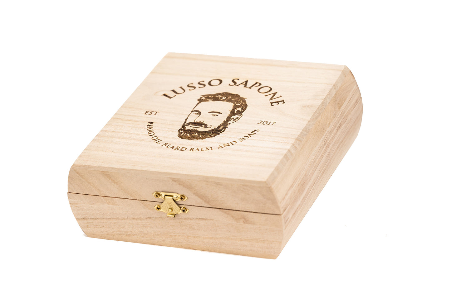 
                  
                    Large Beard Grooming Kit | Contains 4oz Beard Oil, 4oz Beard Balm, 4 oz Beard Wax, 4 oz Beard Wash & Wood Comb in a Wood Box
                  
                